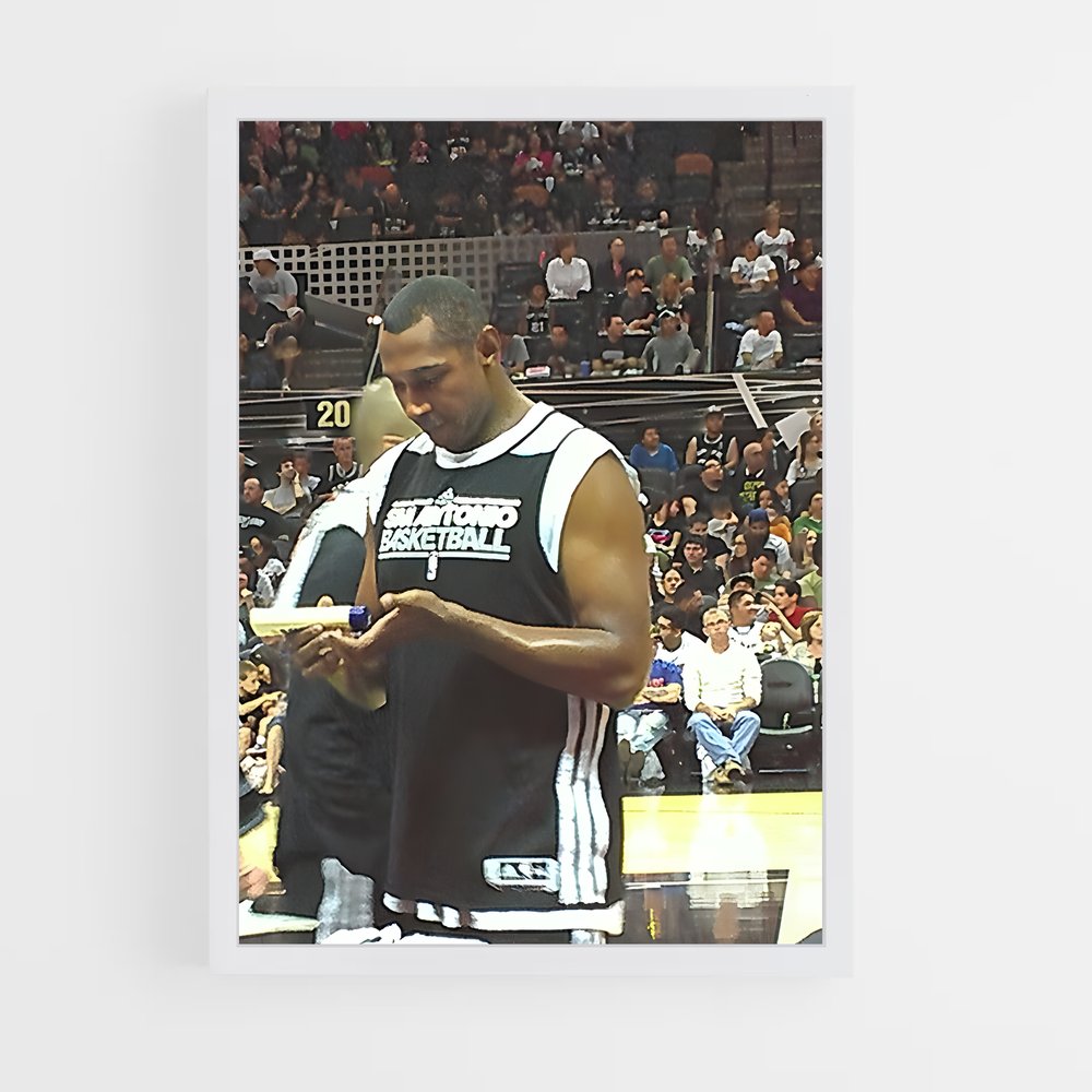 Poster Boris de diaw – affiche Basketball (vue 3)